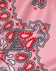 Close-up of RF-Wear Bandana Shorts in Pink