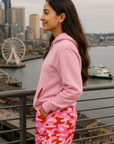 RF Women's Camo Pocket Shorts - PinkRed