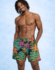 RF-Wear Swim Trunks (Lined) - Tropical Vibes