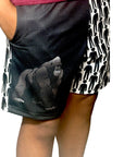 RF Wear Men's Mesh 100 Men V Gorilla Shorts - Black
