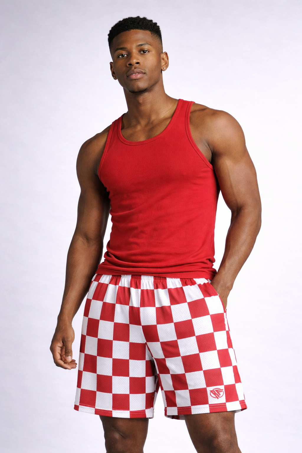 RF-Wear Checkered Shorts