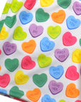 RF Wear Men's Mesh Split Convo Heart Shorts - Pink/Multicolor - Right Side