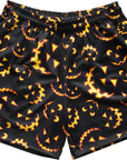 RF-Wear Men's Mesh Jack-O-Lantern 2.0 Shorts in Black/Orange