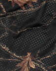Close-up of RF-Wear Men's Mesh Tree Camo Shorts Night