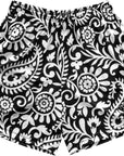 RF Wear Men's Paisley 2.0 Shorts - Black/White