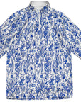 RF Wear Men's Quarter Zip Porcelain Top  - Blue/White - Front