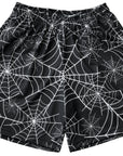 RF-Wear men's spider Web shorts in Black