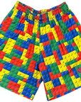 RF Men's Mesh Multicolor Blocks Shorts