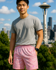RF Wear Men's Mesh Cloud Shorts - Pink - Model Front View