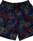 RF Wear Men's Mesh Fireworks Shorts - Black/Red/White/Blue
