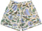 RF Men's Mesh Floral Carnation Shorts - Cream/Blue