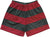 RF Wear Men's Mesh Horror Freddy Shorts - Red/Green