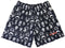 RF Men's Mesh Horror Faces Shorts - Black/White
