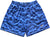 RF Wear Men's Mesh Tiger Camo Shorts - Blue