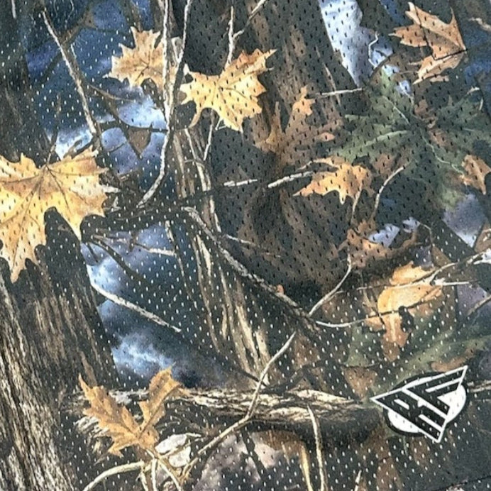 RF Wear Men's Mesh Tree Camo Shorts - Storm