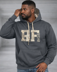 RF-Wear Tree Camo Hoodie - Grey/Cream