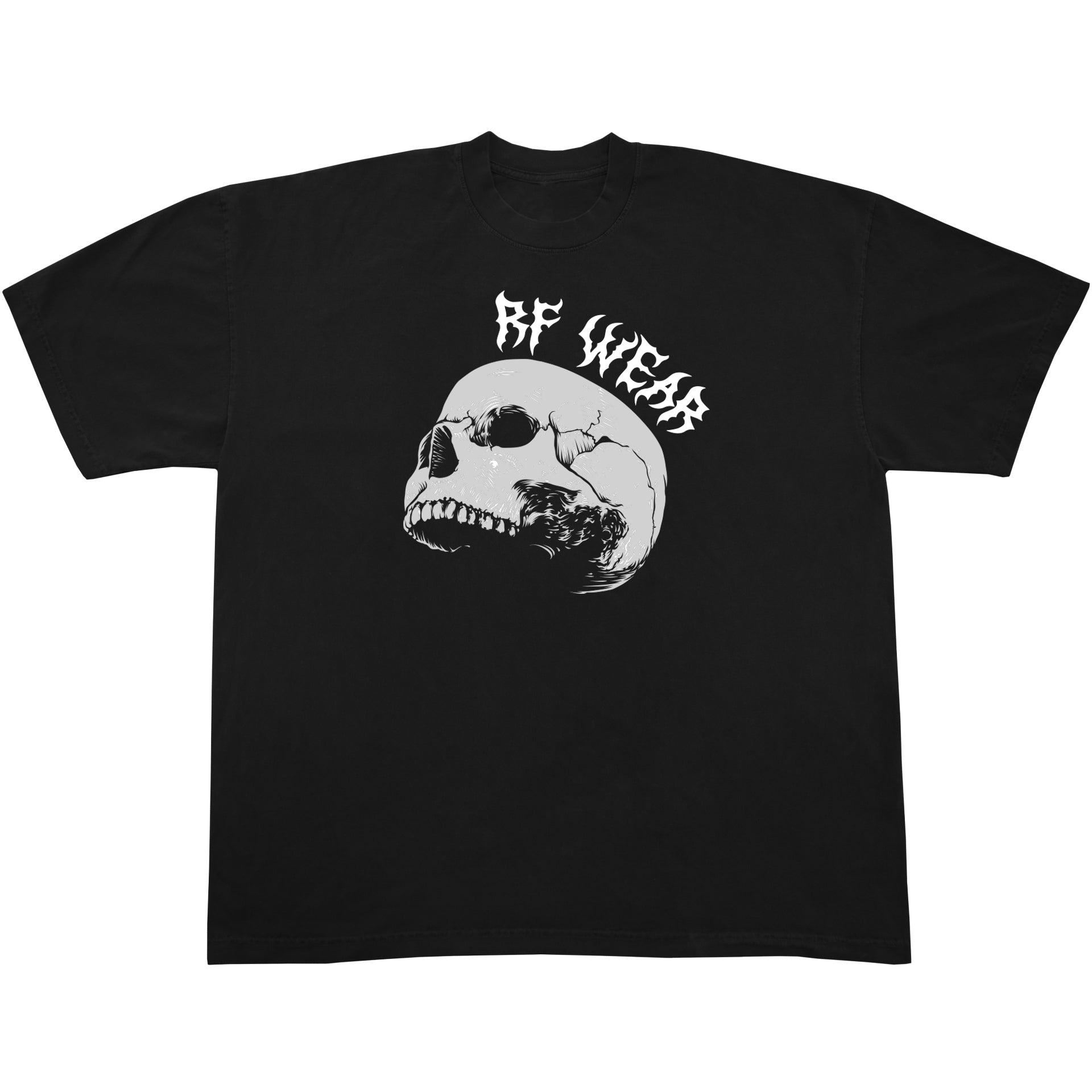 RF Wear Skull T-Shirt Black