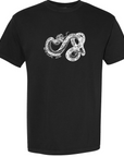 RF Wear Unisex Snake T-Shirt Black