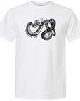 RF Wear Unisex Snake T-Shirt White