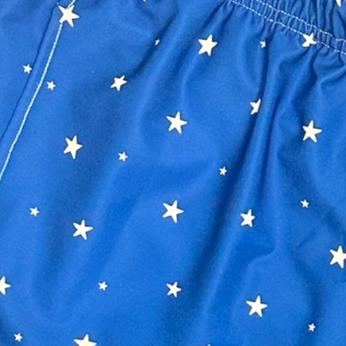 RF Wear Men's Swim Trunks - Blue/White Stars