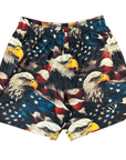 RF Wear Swim Trunks - Patriotic Eagle Red/White/Blue
