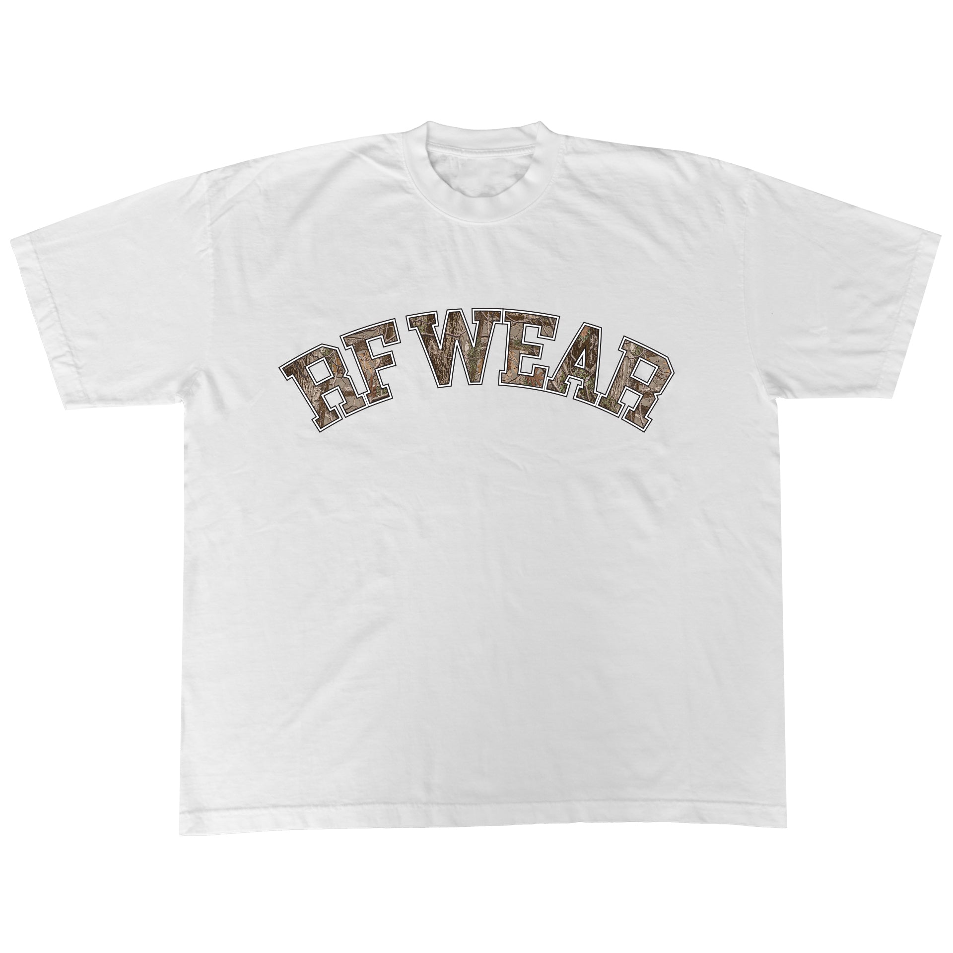 Unisex RF Wear Camo T-Shirt White
