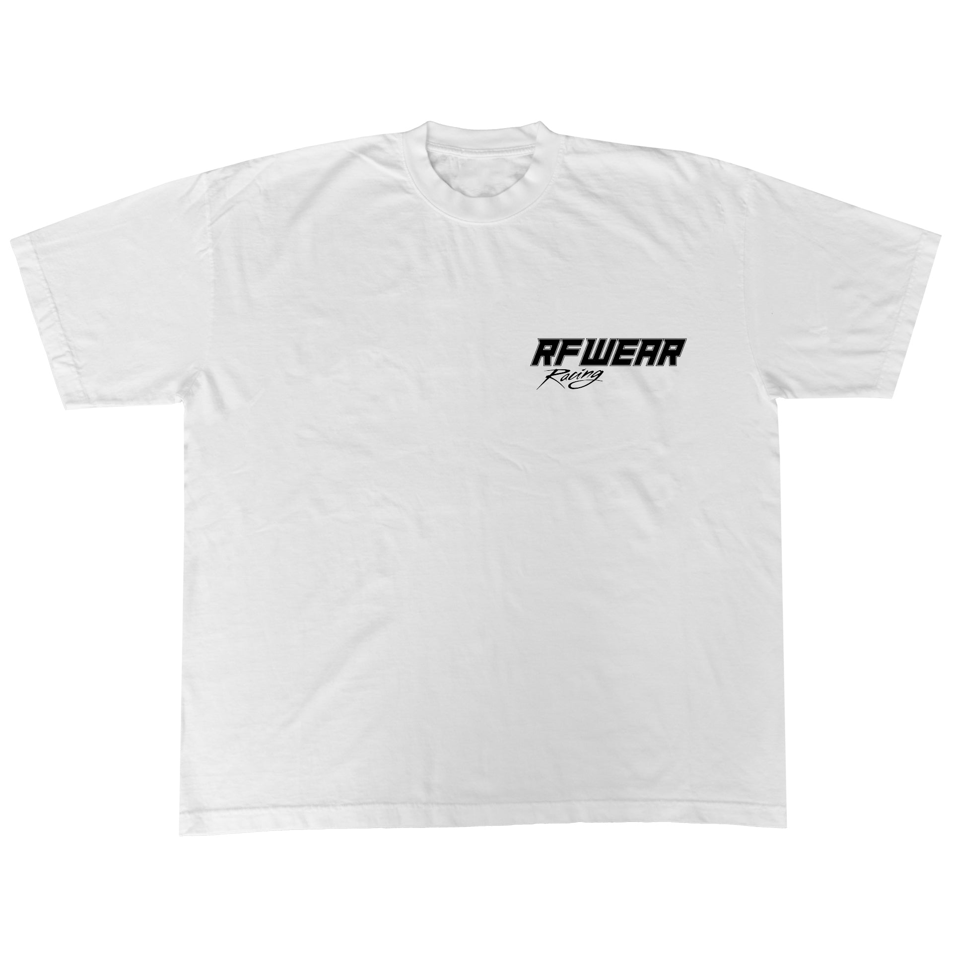 Unisex RF Wear Racing T-Shirt White