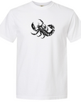 Unisex RF Wear Scorpion T-Shirt - White