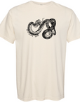 Unisex RF Wear Snake T-Shirt - Ivory
