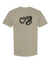 Unisex RF Wear Snake T-Shirt - Sandstone