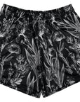 RF Wear Women's Floral Porcelain Pocket Shorts Black/White