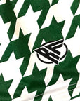 RF Women's Houndstooth Pocket Shorts - Green/White
