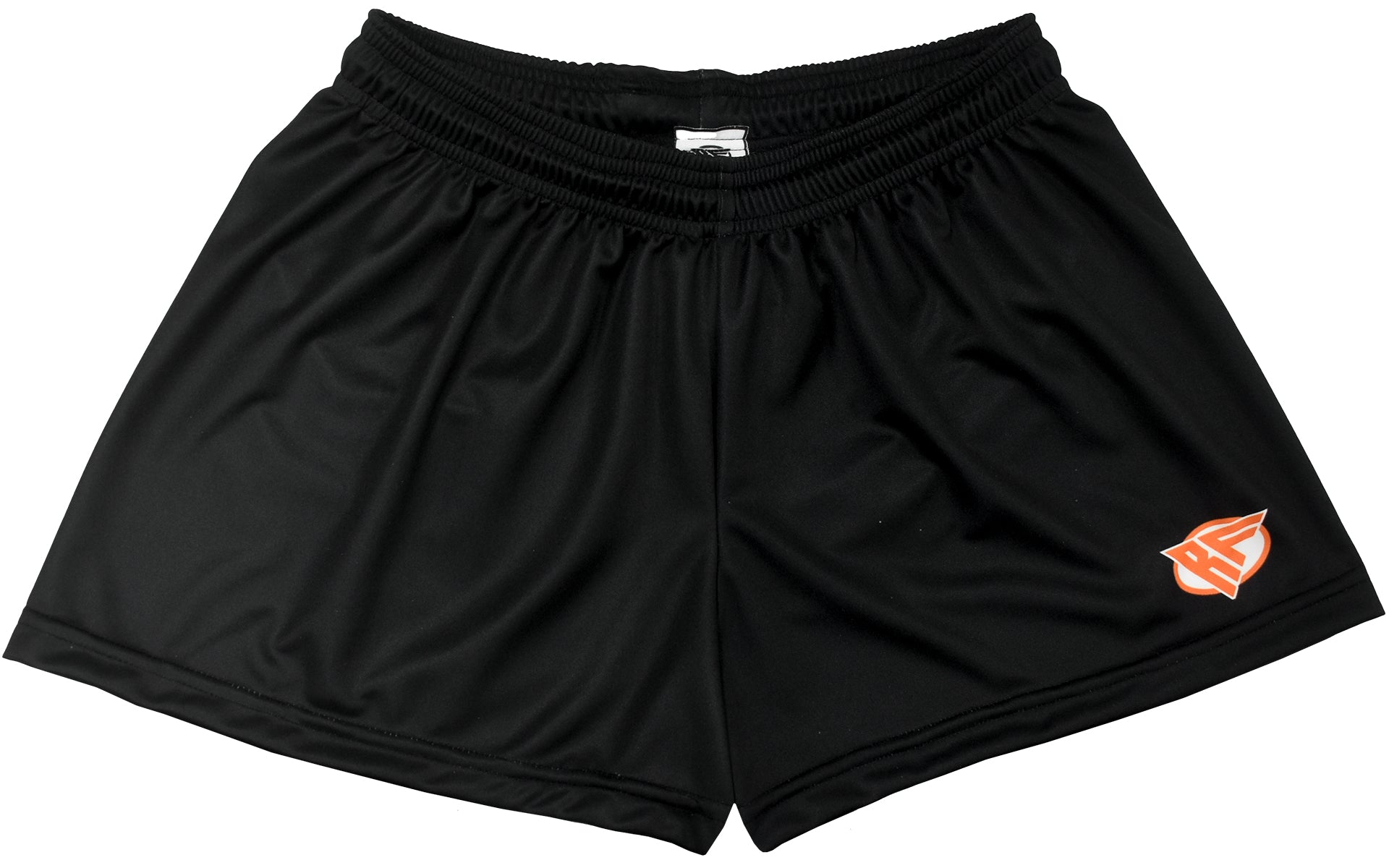 RF Women's Jack-O-Lantern Shorts - Black/Orange - Front
