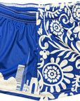 RF Women's Kansas City Cityscape Shorts - Blue/White