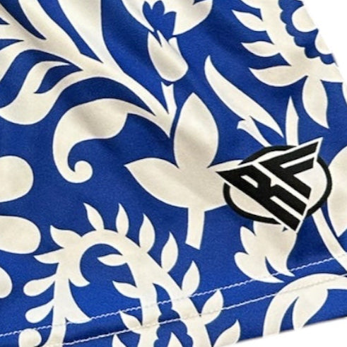 RF Women's Kansas City Cityscape Shorts - Blue/White
