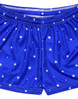 RF Wear Women's Star Shorts - Blue