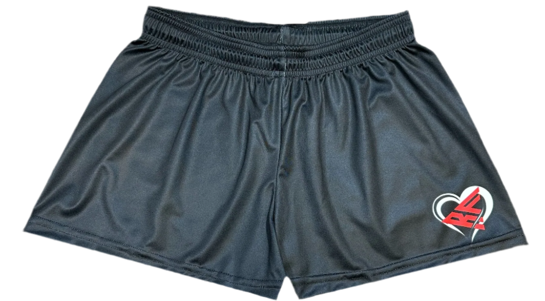 RF Women's XOXO Booty Shorts - Black/Red