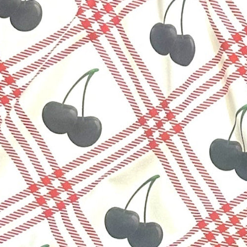 RF Wear Women's Black Cherry Shorts - Red/White