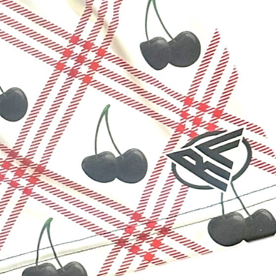 RF Wear Women's Black Cherry Shorts - Red/White