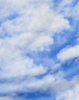 Close-up of RF-Wear Women's Cloud Shorts in Blue