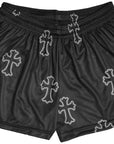 RF-Wear Women's Cross 3.0 Shorts in Black/White