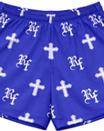RF-Wear Women's Cross Shorts in Blue