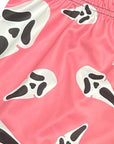 RF Wear Womens Ghost Shorts - Pink - Close Up