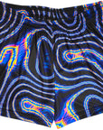 RF Wear Women's Psychedelic Shorts - Black/Multicolor