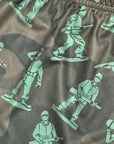 RF Wear Women's Soldier Shorts - Camo Green