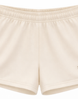 RF-Wear Women's Solid Color Shorts in Cream