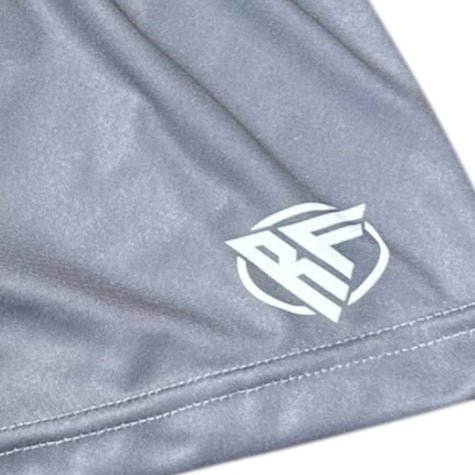 RF Wear Women's Solid Color Shorts - Grey