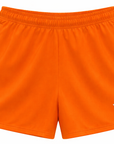 RF-Wear Women's Solid Color Shorts in Orange