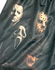 RF Wear Women's Squad Horror Shorts - Black - Close Up