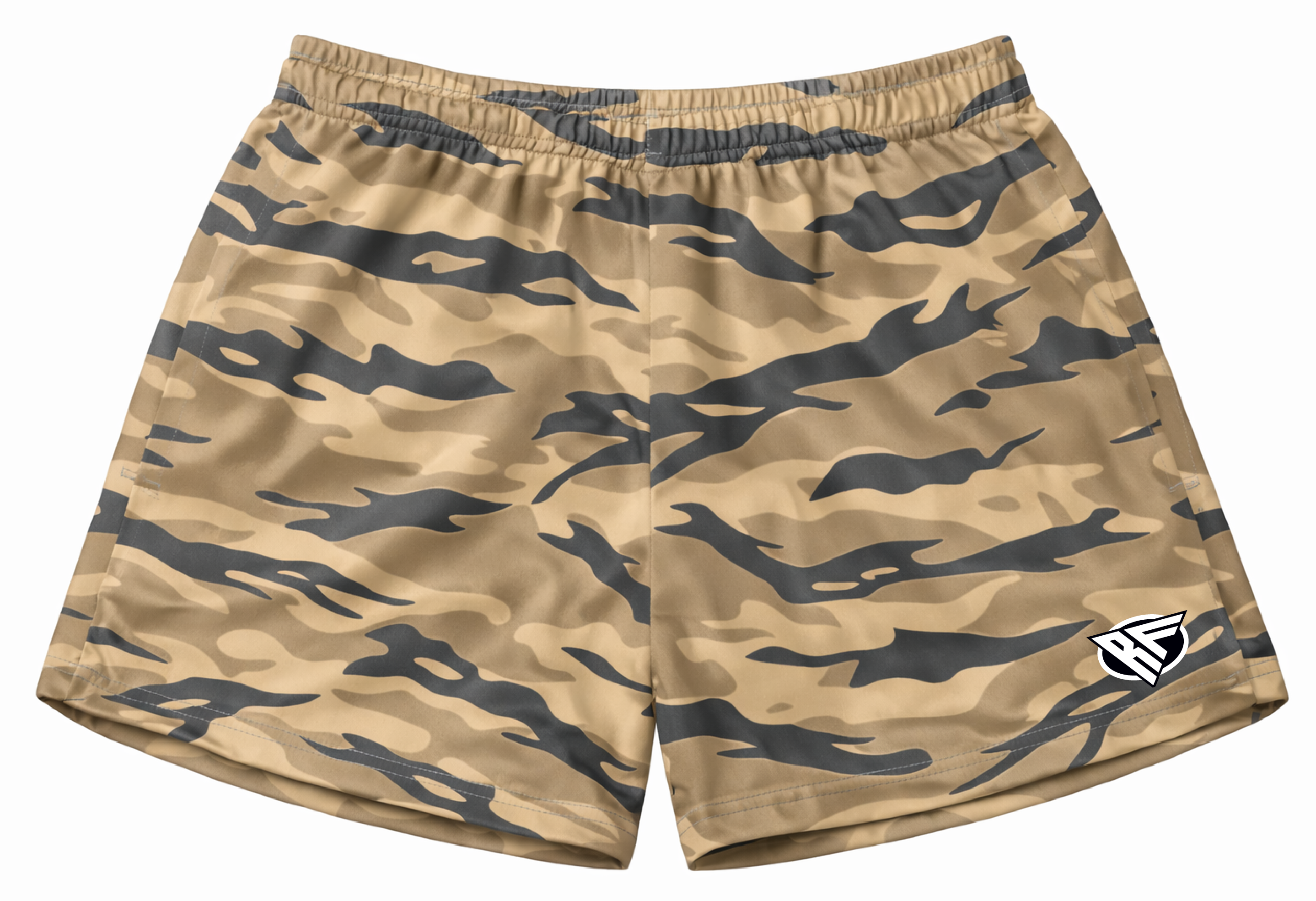 RF-Wear Women's Tiger Camo Shorts - Tan – RFwear